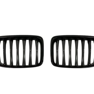 Glanzend zwarte grillen passend voor BMW X1 E84