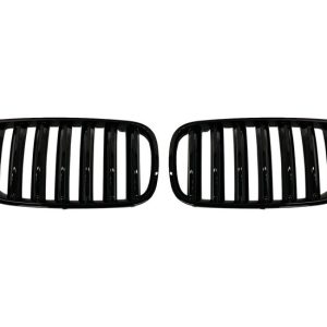 Glanzend zwarte grillen passend voor BMW X3 E83 LCI