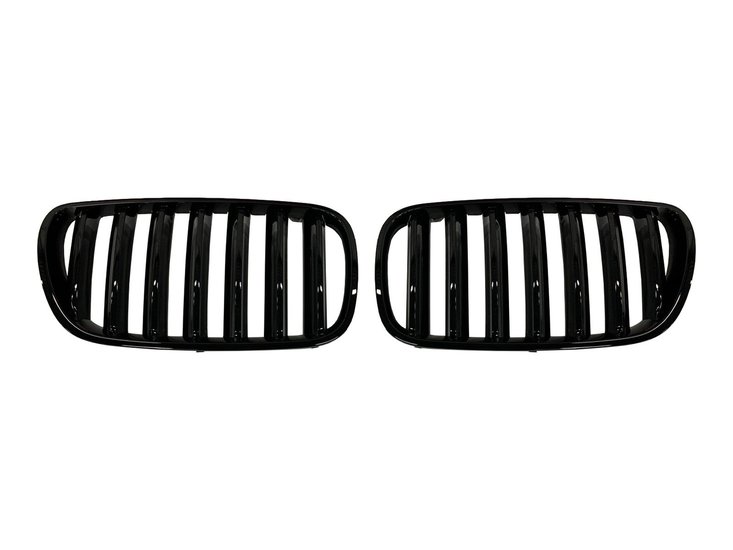 Glanzend zwarte grillen passend voor BMW X3 E83 LCI
