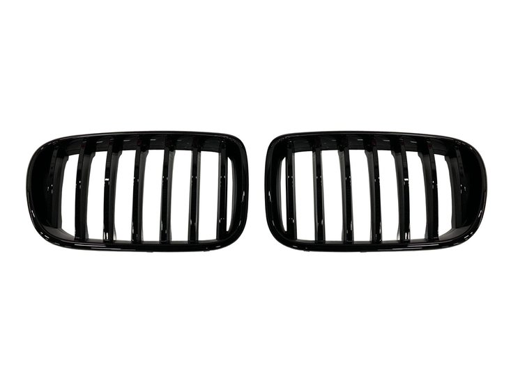 Glanzend zwarte grillen passend voor BMW X3 F25 model 2010 - 2014