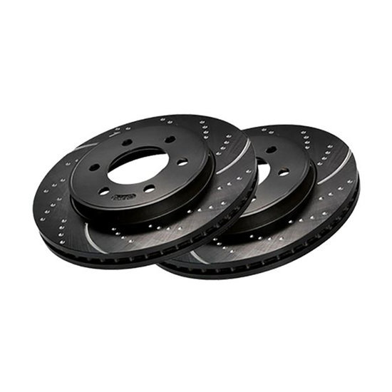 EBC gegroefde remschijven achterzijde passend voor BMW 3 serie F30/F31 316i 316D 318i 318D 320i 320D 325D 328i 330i 2012 – 2019