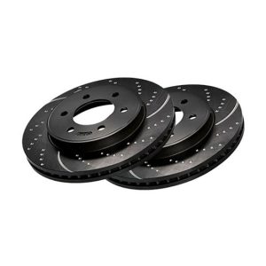 EBC gegroefde remschijven voorzijde passend voor BMW 4 serie F32, F33, F36 418i, 418d, 420i en 420D