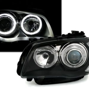 Angel eyes koplampen V2 LED passend voor BMW 1 serie E81 E82 E87 E87 LCI E88