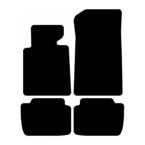 Velours matten passend voor BMW 3 serie E46