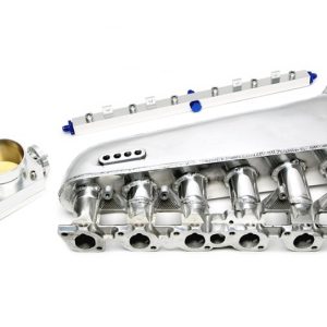 TA Technix inlaatspruitstuk zilver passend BMW 3 serie E30 en BMW 5 serie E34 M20 motor