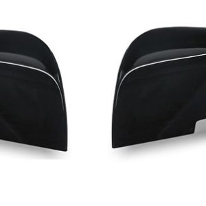 Spiegelkappen glanzend zwart sportline look passend voor BMW F20 F21 F22 F23 F87 F30 F31 F34 F32 F33 F36