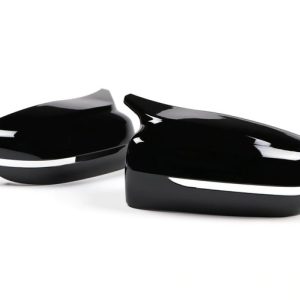 EVO look spiegelkappen glanzend zwart passend voor BMW G20 G21 G30 G31 G11 G12 G14 G15