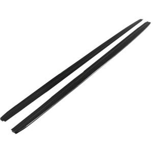 Performance look aanzet sideskirts carbon look passend voor BMW 5 serie F10 en F11 met M pakket sideskirts