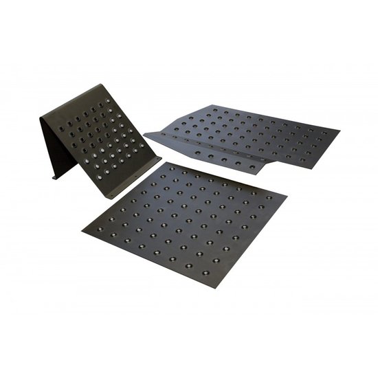 Aluminium vloerplaat en riser BMW E30