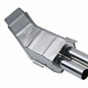 Eisenmann einddemper 2x70mm 110KW passend voor BMW 5 serie E34 520i