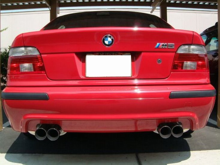 Eisenmann einddemper 4x83mm BMW 5 serie E39 M5 - Image 2