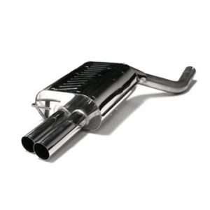 Eisenmann einddemper 2x83mm BMW 5 serie E60 E61 540i 545i