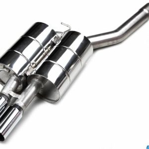 Eisenmann einddemper 2x76mm BMW 5 serie E60 E61 550i