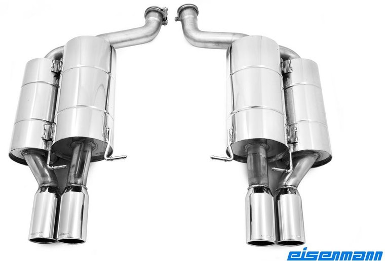 Eisenmann einddemper 2x83mm BMW 5 serie E60 M5