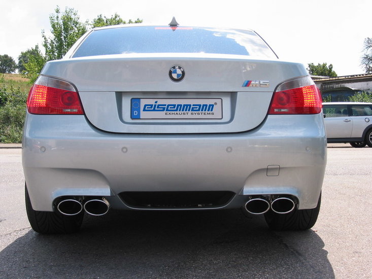 Eisenmann einddemper 4x ovaal 120x77mm BMW 5 serie E60 M5 - Image 3