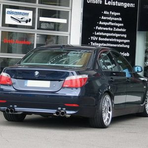 Eisenmann einddemper 2x76mm BMW 5 serie E60 520d 525d 530d