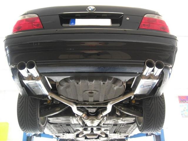 Eisenmann einddemper 4x83mm BMW 7 serie E38 730i 735i 740i - Image 2