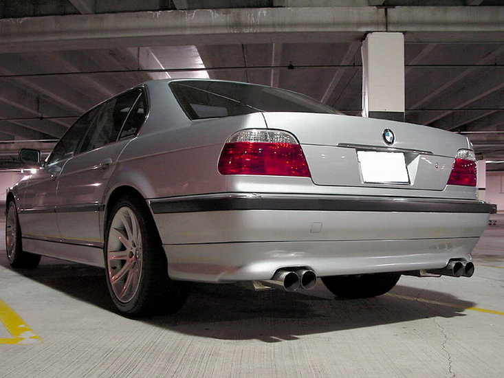 Eisenmann einddemper 4x83mm BMW 7 serie E38 730i 735i 740i - Image 3