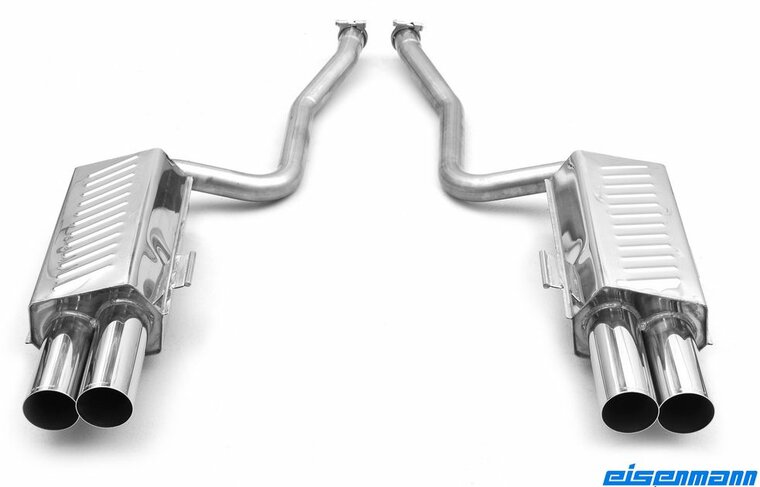 Eisenmann einddemper 4x83mm BMW 8 serie E31 850ci 1994 -