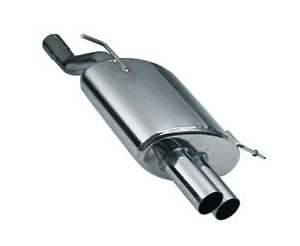 Eisenmann einddemper 2x76mm BMW Z3 1.8 1.9