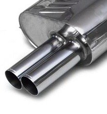 Eisenmann einddemper 2x76mm BMW Z4 E89 sDrive 20i 28i