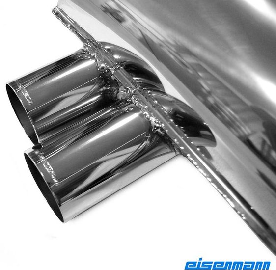 Eisenmann einddemper 2x76mm rond BMW Z4 E89 Roadster en Coupe