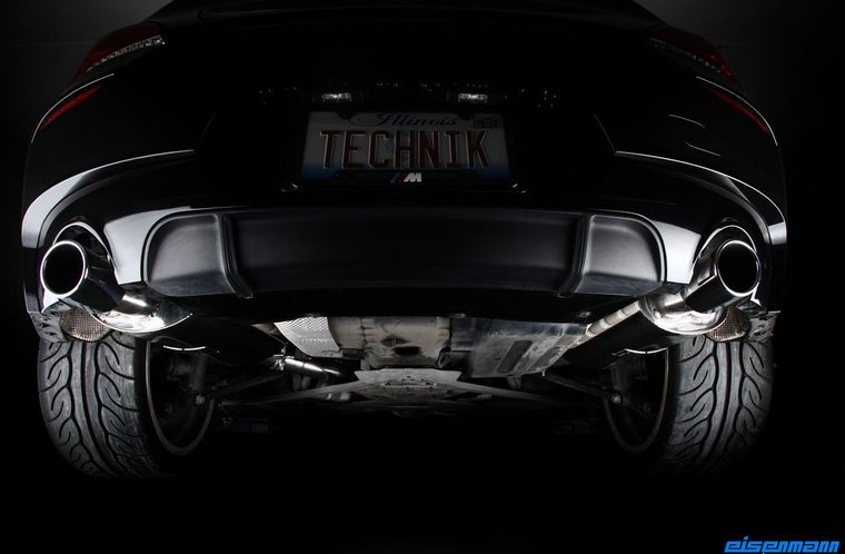 Eisenmann einddemper 2x90mm rond BMW Z4 E89 35i Roadster en Coupe