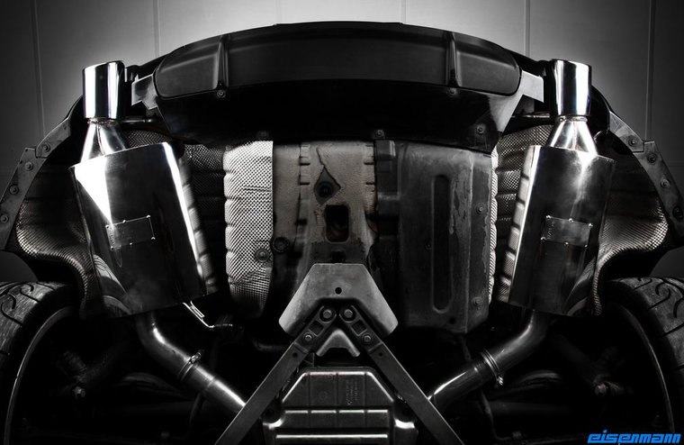 Eisenmann einddemper 2x90mm rond BMW Z4 E89 35i Roadster en Coupe - Image 2