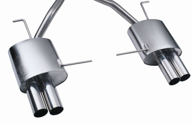 Eisenmann einddemper 4x83mm BMW X5 E53 3.0 4.4