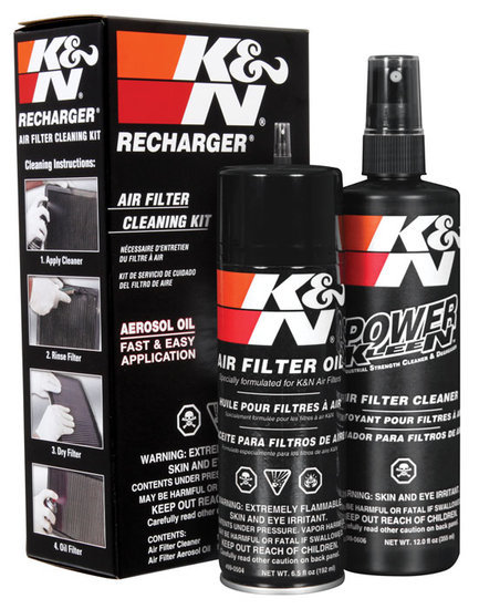 K&N vervangingsfilter reinigings-kit