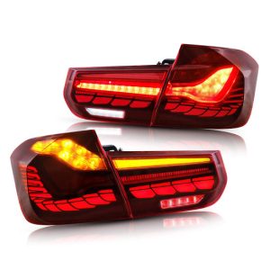 OLED look achterlichten passend voor BMW 3 serie F30 en M3 F80