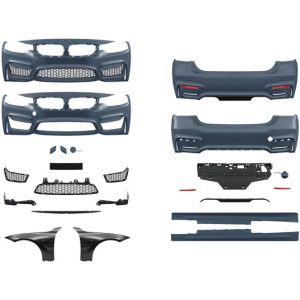 AN Premium EVO look pakket met zijschermen passend voor BMW 4 serie F32 en F33