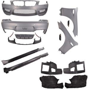 EVO look pakket met zijschermen passend voor BMW 6 serie F06