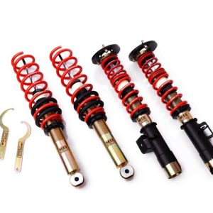 MTS Technik schroefset met Eibach veren en camberplates 55 mm passend voor BMW 5 serie E34 Touring