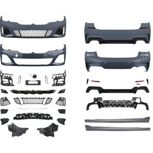 AN Premium sportlook pakket met 340i look diffuser passend voor BMW 3 serie G20 model 2019 - 2022