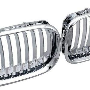 Chromen grillen passend voor BMW 3 serie E46 sedan en touring model 2001 - 2005