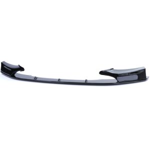 Performance look front spoiler passend voor BMW 1 serie F20 en F21 style 2 glanzend zwart