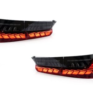 Achterlichten OLED rood/smoke passend voor BMW 3 serie G20 model 2019 - 2022