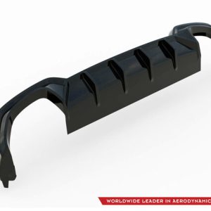 Diffuser glanzend zwart passend voor BMW 3 serie G20 en G21 M340i model 2019 - 2022