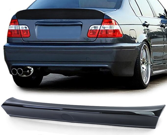 CSL ducktail glanzend zwart passend voor BMW 3 serie E46 sedan