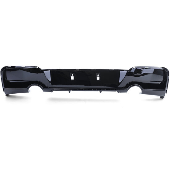 Diffuser performance look glanzend zwart passend voor BMW 1 serie F20 en F21135i look - Image 2