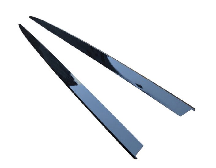 Performance look aanzet sideskirts glanzend zwart passend voor BMW 3 serie F30 en F31 performance look aanzet