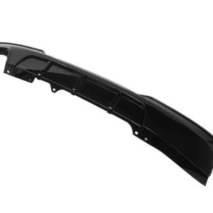 Performance look diffuser glanzend zwart passend voor BMW 5 serie F10 en F11 dubbel uitlaat gat links