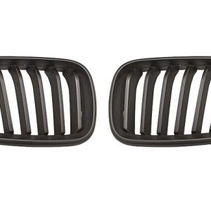 Mat zwart grillen passend voor BMW 2 serie F22 en F23
