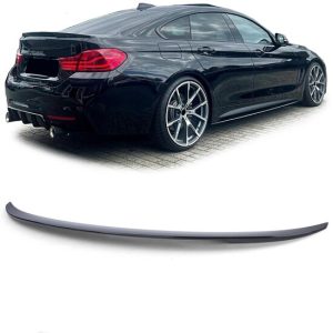 Performance look achterspoiler glanzend zwart passend voor BMW 4 serie F36 Gran Coupe