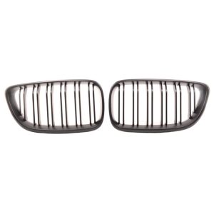 Grillen mat zwart dubbelspijls grillen passend voor BMW 2 serie F22 en F23