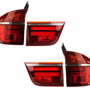 Achterlichten LCI look passend voor BMW X5 E70 model 2007 - 2010