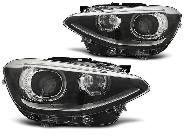 Angel eyes koplampen halogeen geschikt voor BMW 1 serie F20 en F21