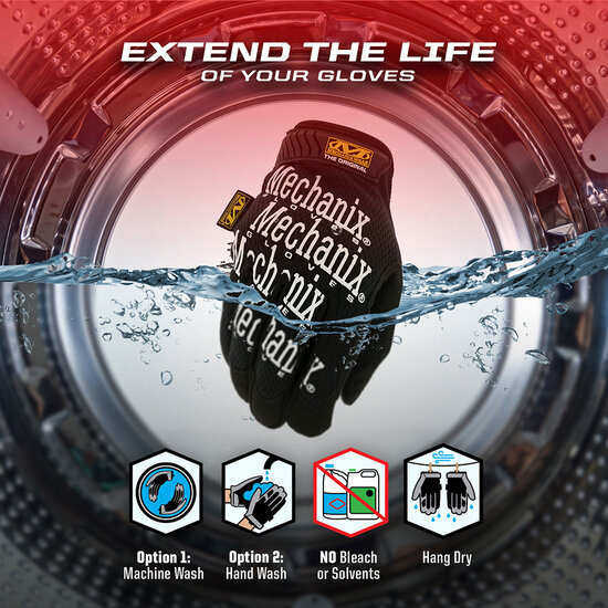 Mechanix Wear handschoenen Original blauw - Image 3