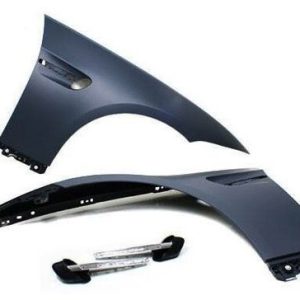EVO look zijschermen passend voor BMW 3 serie E90 en E91 model 2005 - 2012